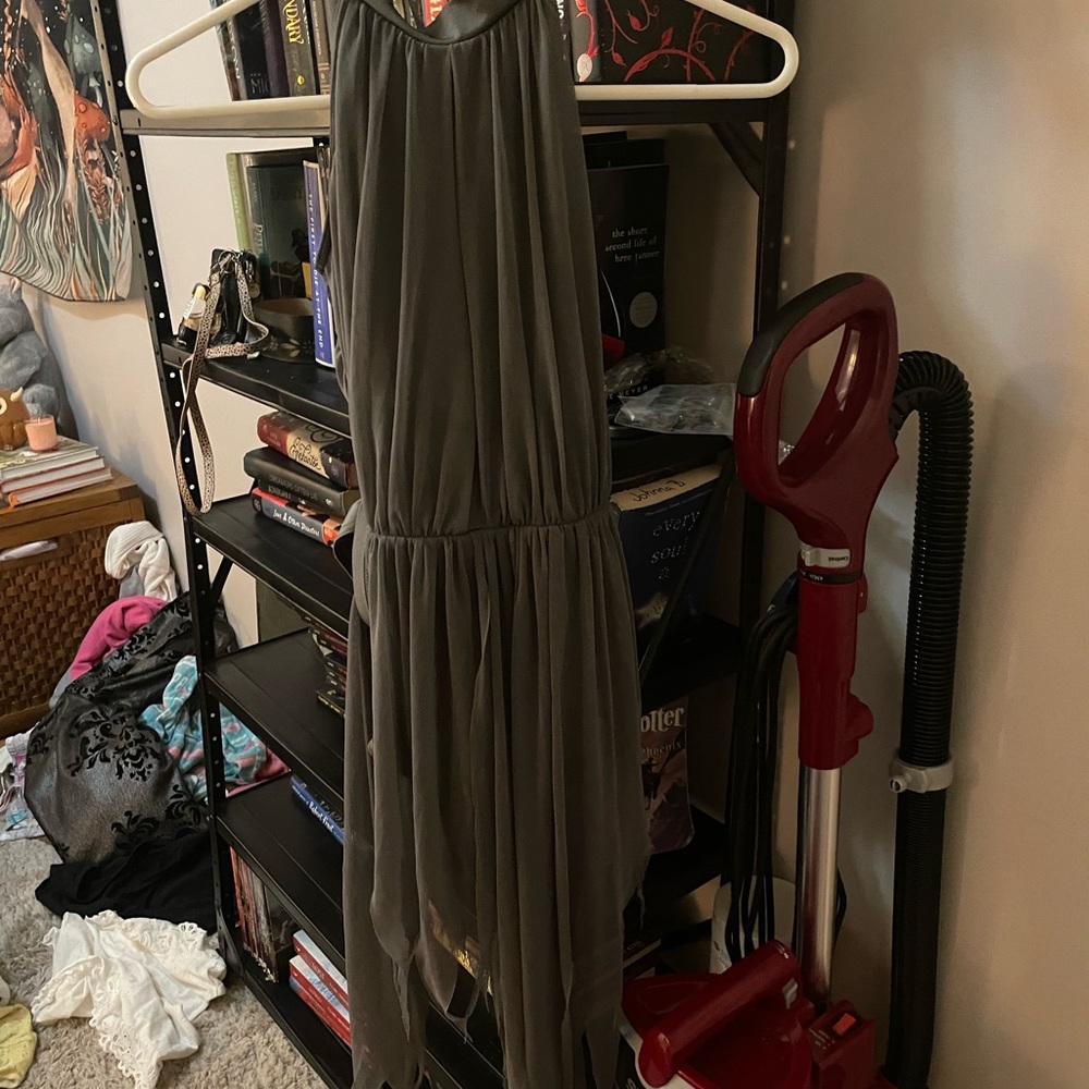 Flowy Grey Dance Costume